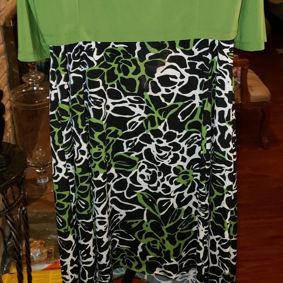 COPY - 2 piece multi color sleeveless dress & jac… - Picture 4 of 4